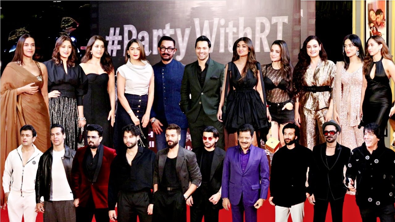 UNCUT Ramesh Taurani Birthday Party 2026 | Aamir Khan, Shilpa Shetty, Varun Dhawan, Mrunal Thakur
