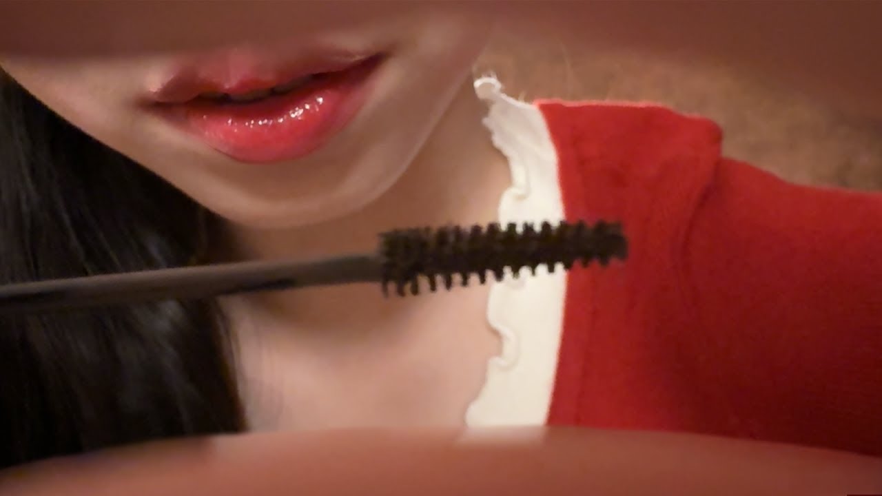 ASMR Fast Makeup on Camera👁👁 (Visual Triggers, Layered Sounds)