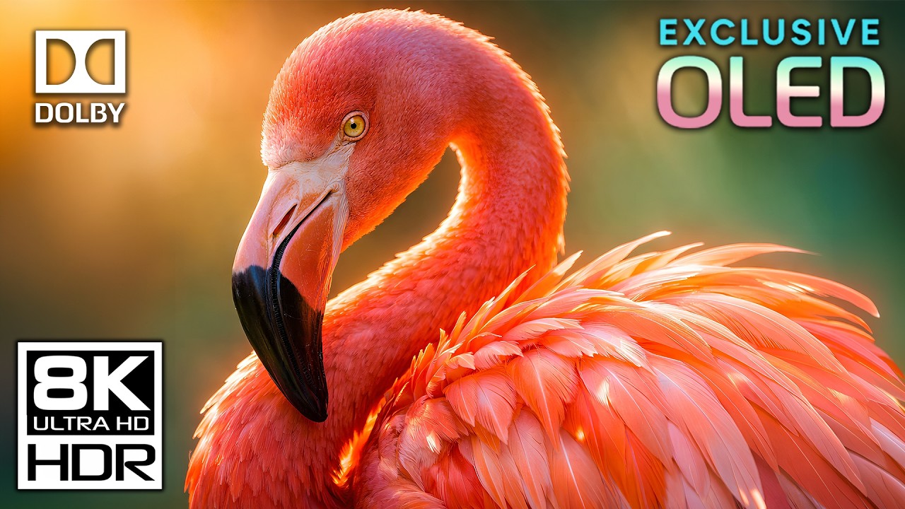 8K HDR Penguin Nihilist World | Dolby Vision | 60FPS Ultra Real Polar Experience