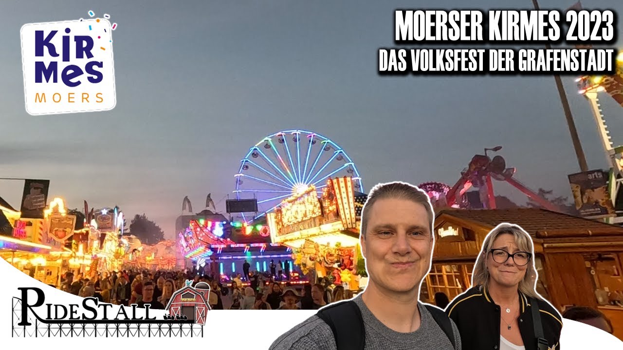 Moerser Kirmes 2023 - der Ridestall zu Gast beim Volksfest der Grafenstadt am Niederrhein | VLog