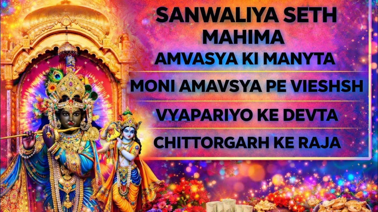 सांवलिया सेठ जी (अमावस्या पे विशेष)🙏❤️