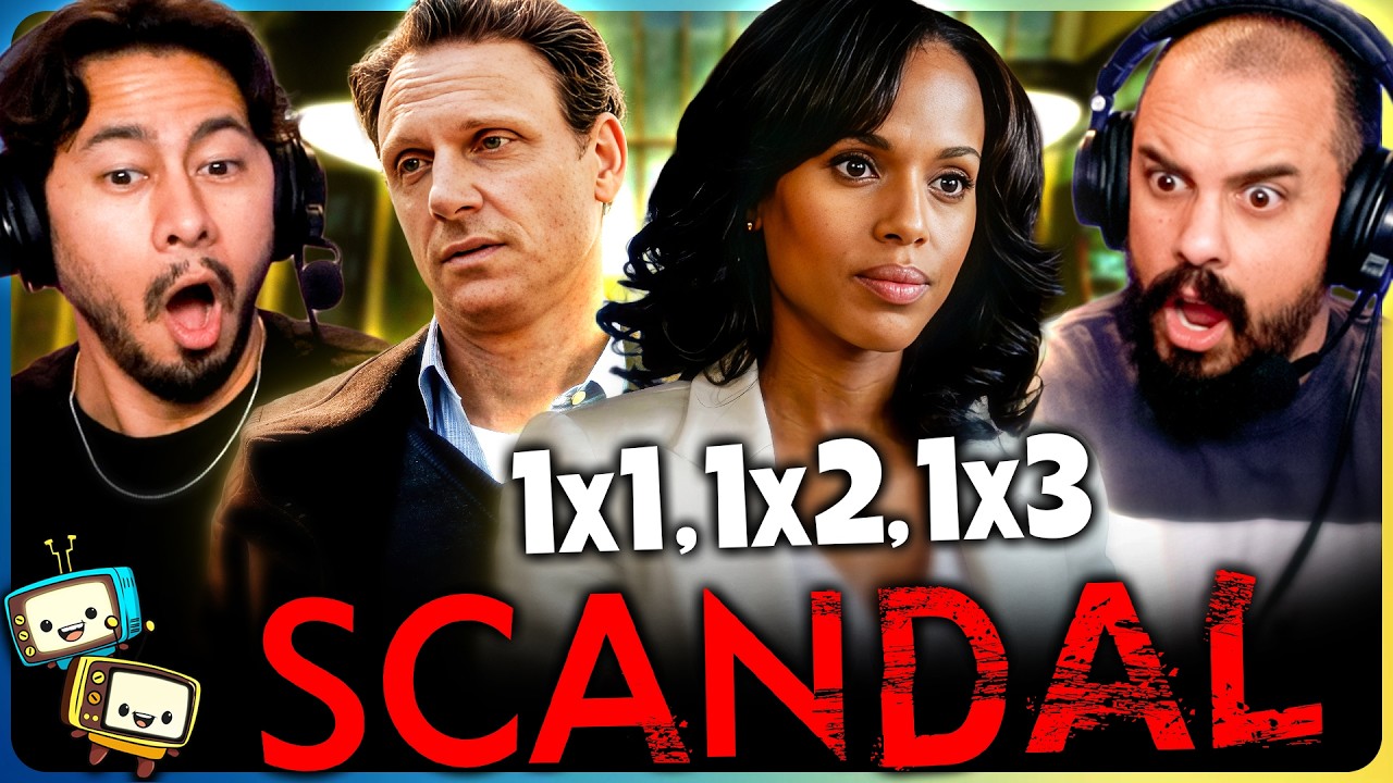 SCANDAL 1x1, 1x2 & 1x3 Reaction! | This Show is RIVETING! | Kerry Washington | Shonda Rhimes