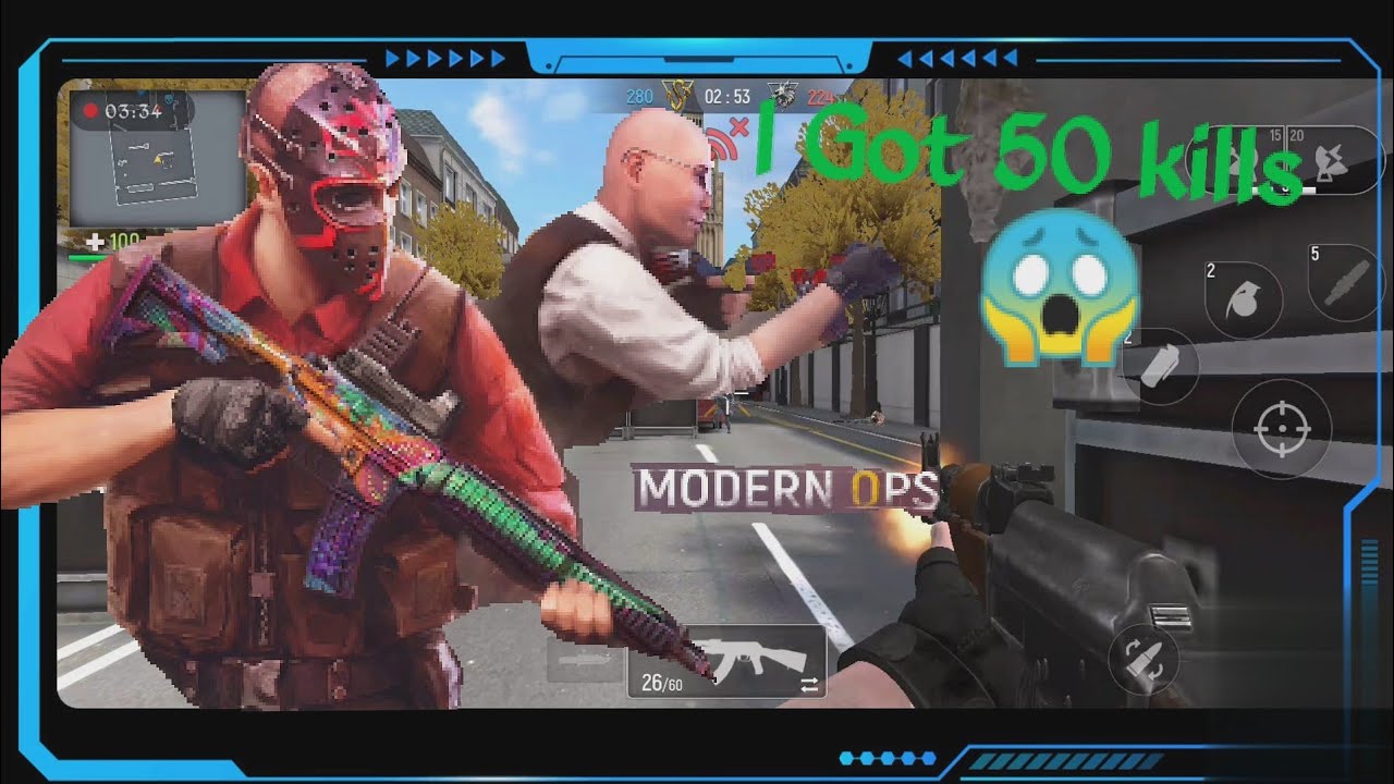 Modern ops - Full Gameplay  pt.1 ( 2020) | stating up your Modern ops || Emrad Mobile Games..