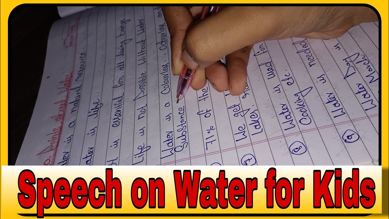 10.points speech for water || easy essay for water # essaywritting # easy for water