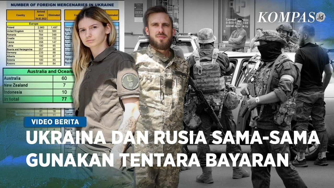 Kebenaran 10 WNI yang Jadi Tentara Bayaran Ukraina