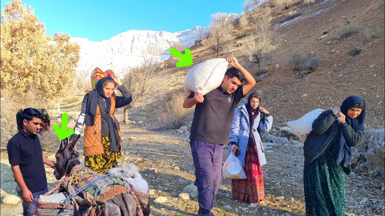 Love in the Heart of Winter | Snowy Days and the Simple Life of Amir and Fatima