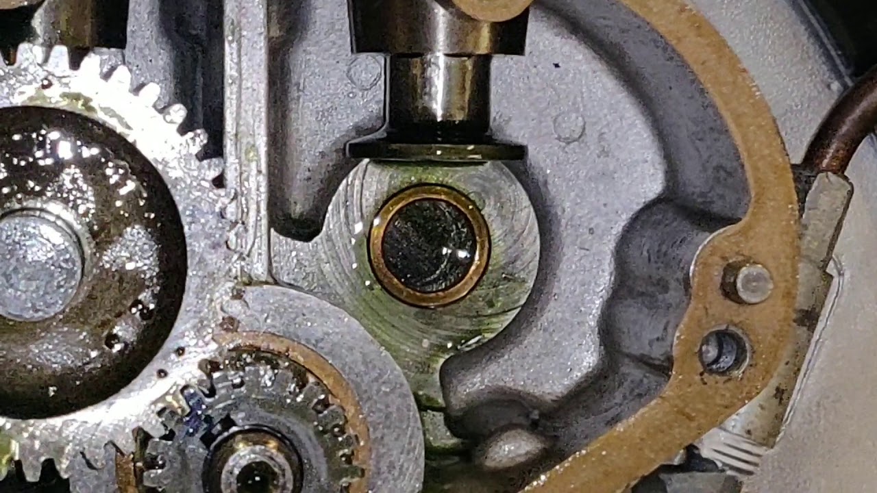 1954 AJS 18S valve timing