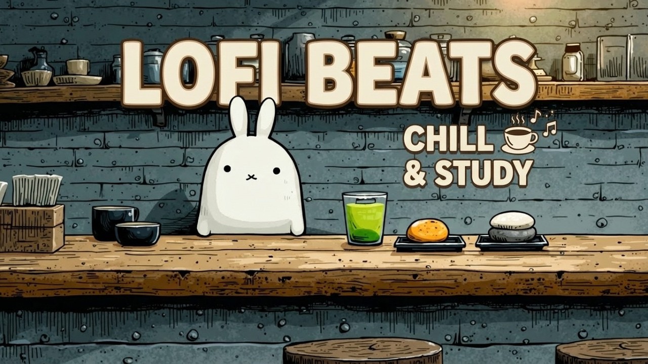 Весенний чилл лоу-фай ~ Музыка для концентрации 🌸 Rabbit Lofi Society