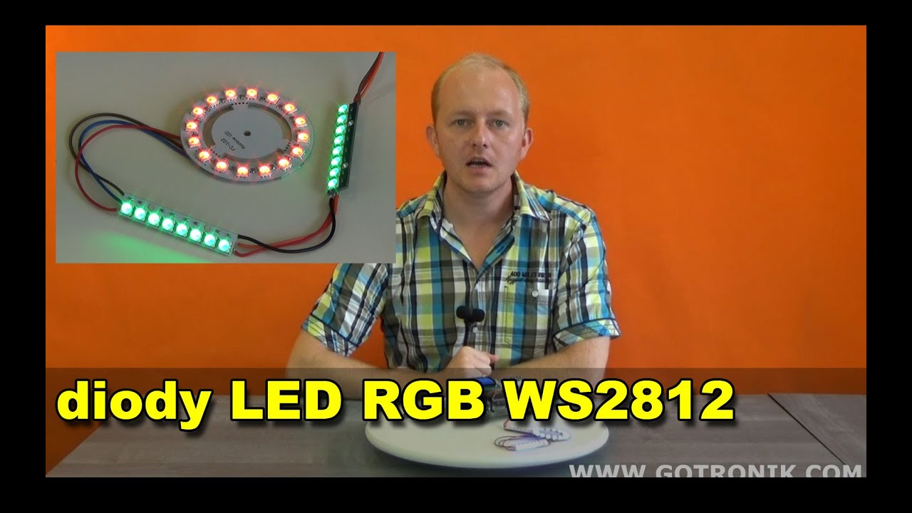 Diody LED RGB ze sterownikiem WS2811 WS2812