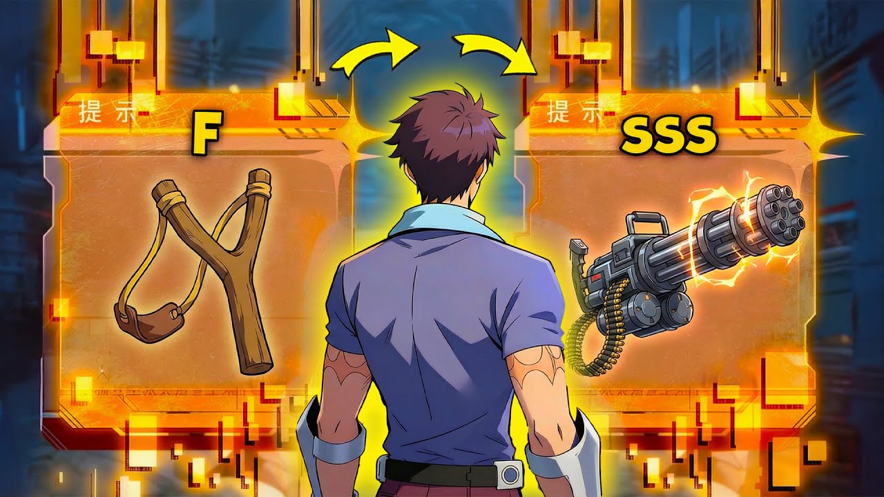 Mientras Que Otros Solo Tienen Armas Primitivas Él Puede Mejorar Cualquier Arma Hasta El Máx Nivel