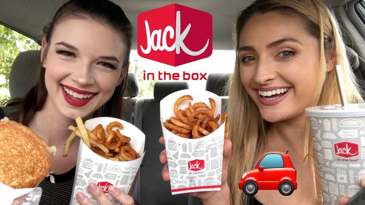 JACK IN THE BOX CAR MUKBANG! Talking about anxiety