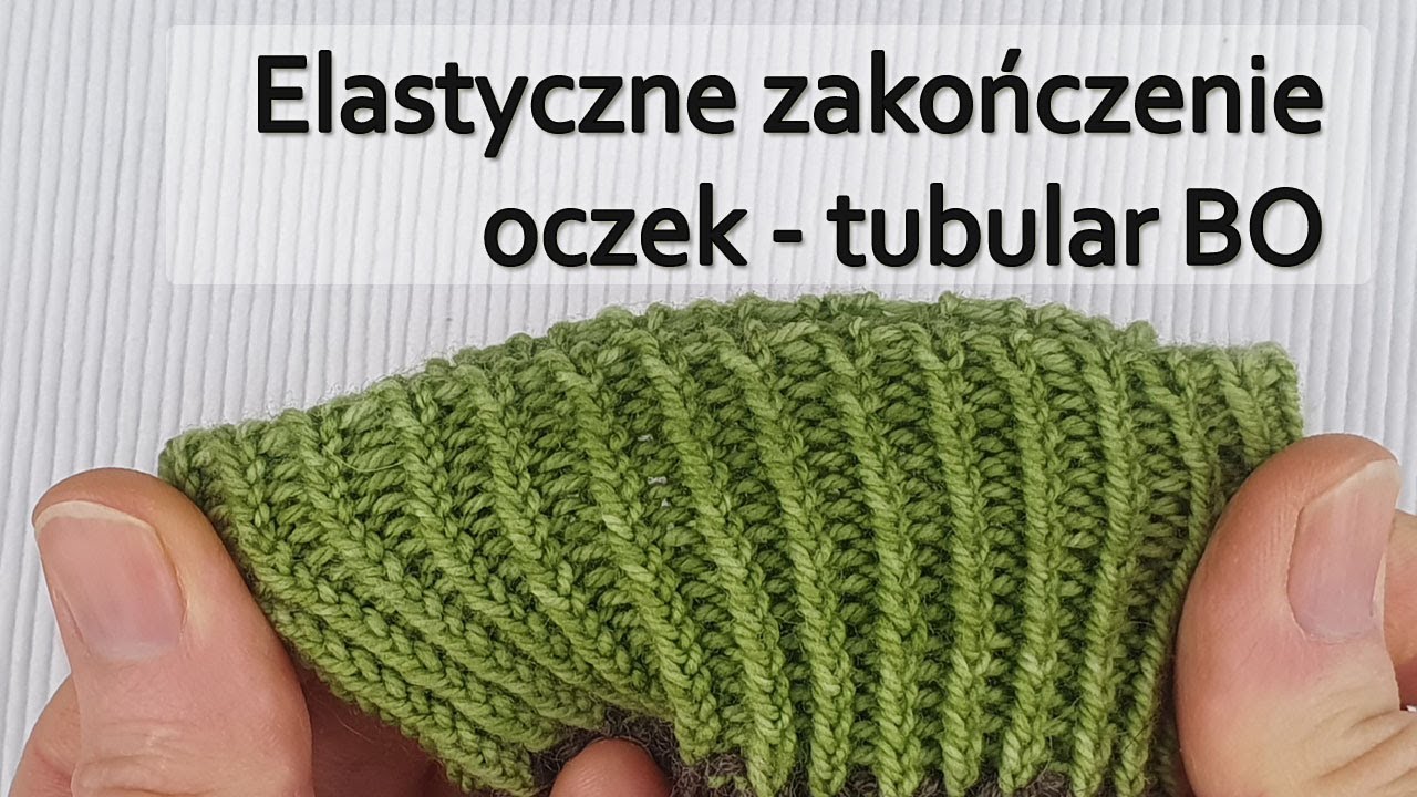 Włoskie zamykanie oczek. Elastyczne zamykanie oczek igłą w okrążeniu. Tubular Bind Off. #nadrutach