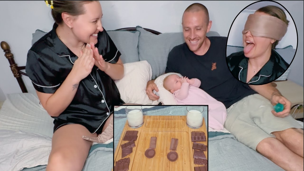 BLIND reaction to Mr. Beast's feastables compared to classic candy! Not what we expected!!