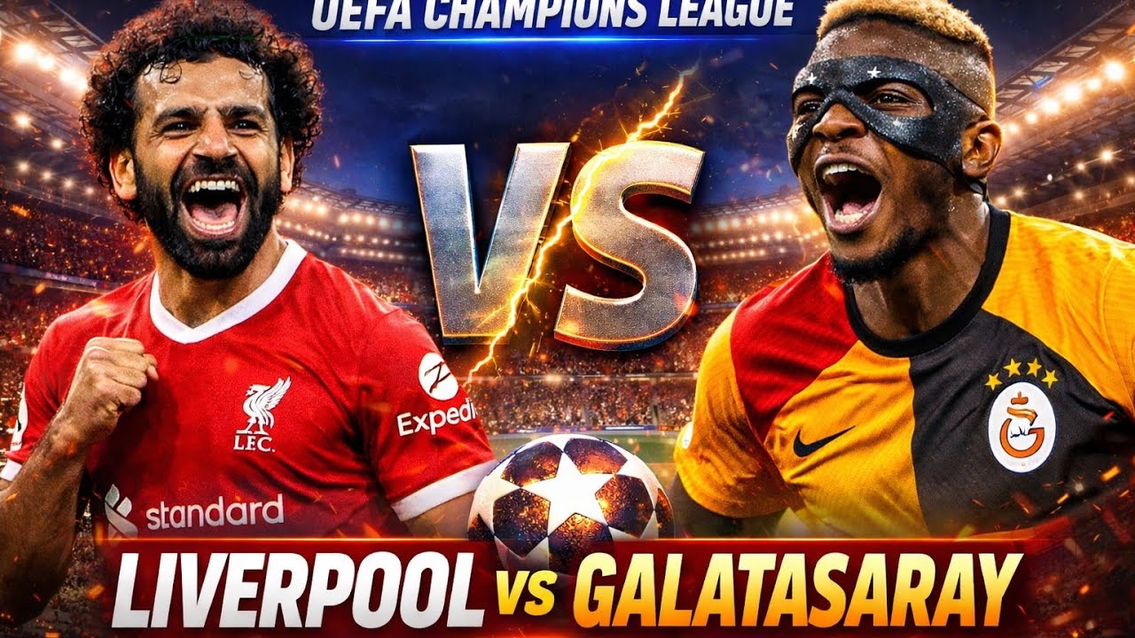 Liverpool vs Galatasaray LIVE | UEFA Champions League 2026
