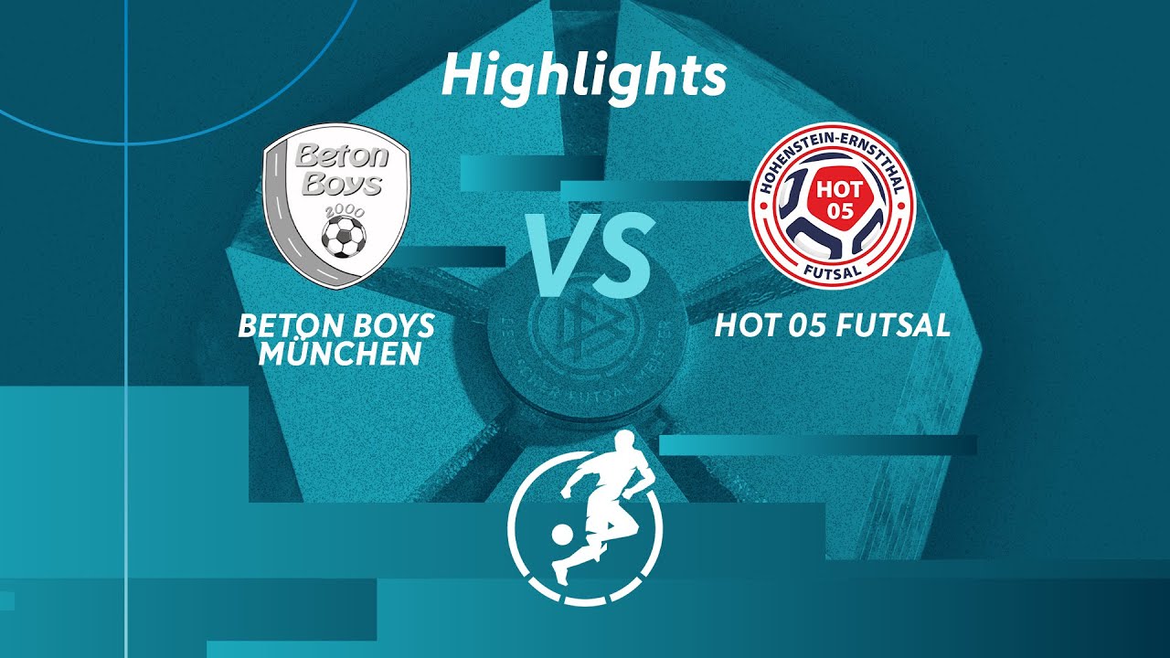 Highlights: Beton Boys München vs. HOT 05 Futsal – Futsal-Bundesliga