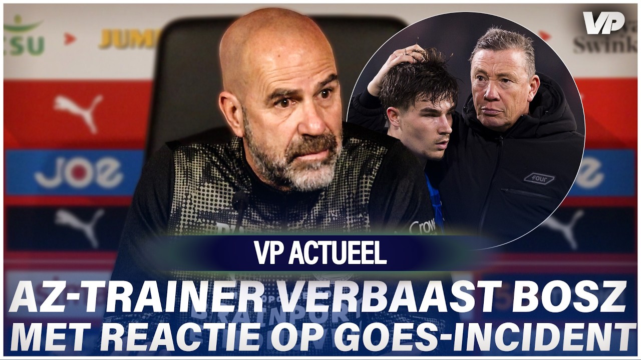 'Zijn ARM was BONT en BLAUW': BOSZ komt met OPVALLENDE AZ-NASLEEP😱