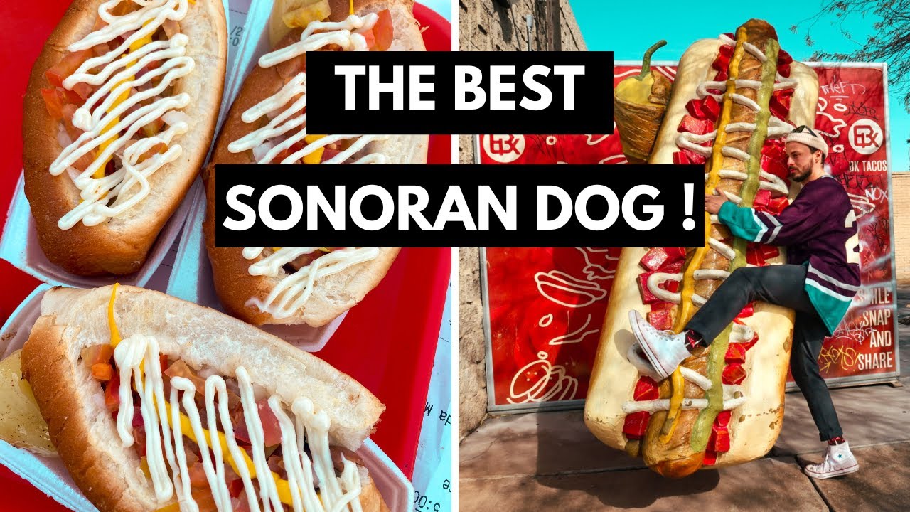 Trying the Top 5 Sonoran Hot Dogs in Tucson ! | Tucson Food Tour Episode 2