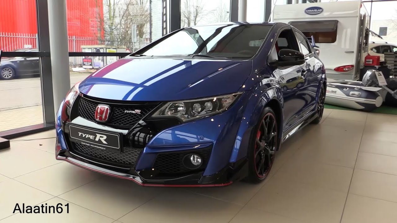 Honda Civic Type R 2016 Start Up, In Depth Review Interior Exterior