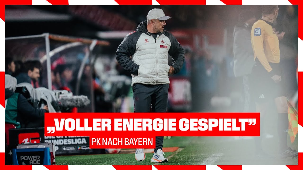 "Voller Energie gespielt, von Anfang an bis zum Ende“ - Pressekonferenz nach FC Bayern München