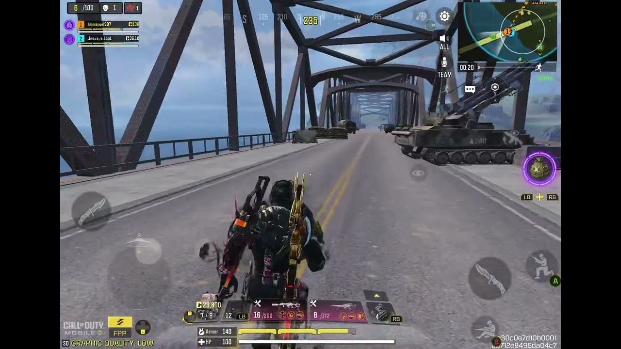 Trying to hold the bridge to the Very End