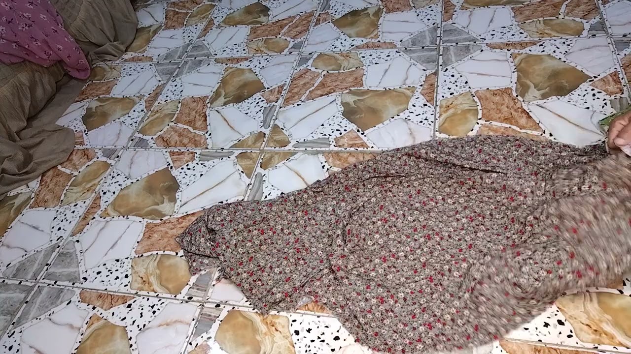 طريقه فصال فستان طفلة ابو الجناح