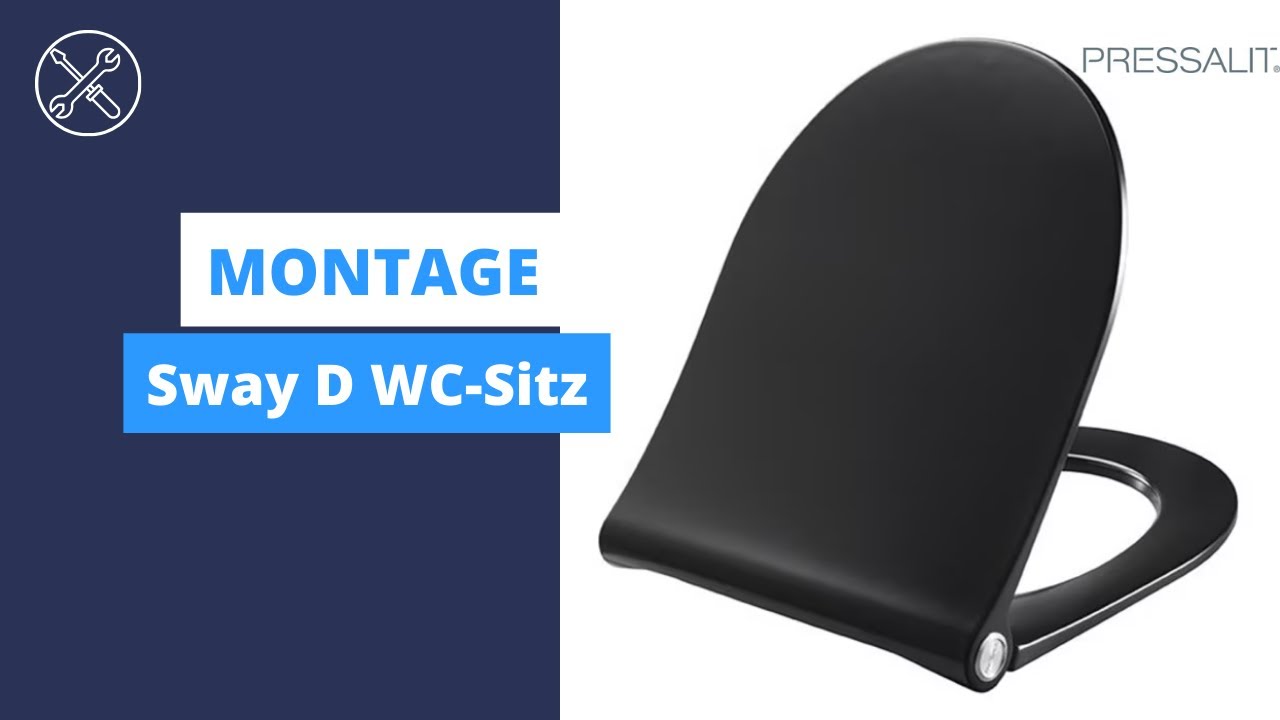 Sway D WC-Sitz | Montage | Pressalit