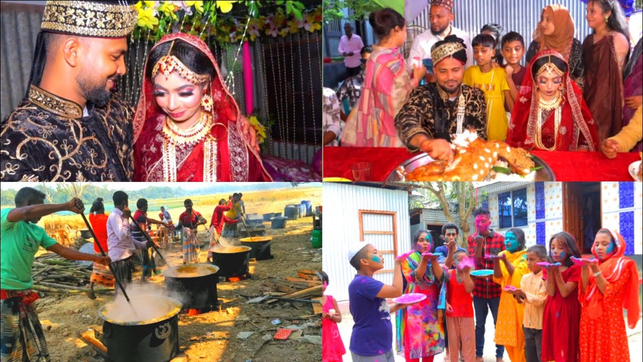 গ্রামের বিয়ে | #012 | Bangladeshi Wedding Highlights 2025 | Rajshahi Village Wedding Culture | Hijol