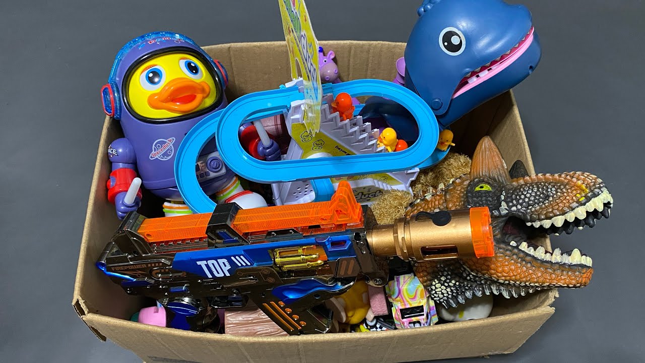 9:16 Minutes Satisfying with Unboxing Toys Set, Princess Dolls,Swing&Slide Collection ASMR I Review