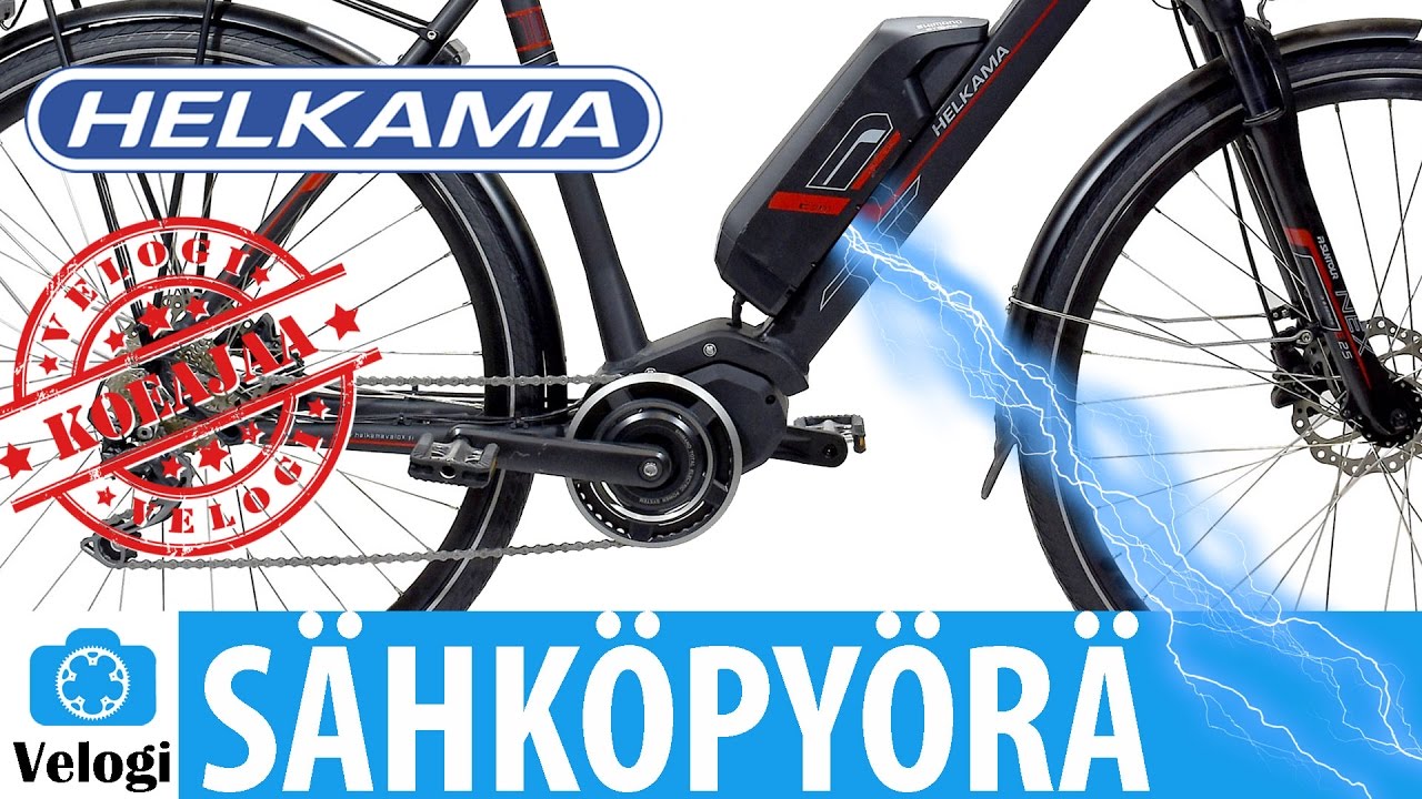 Sähköavusteinen polkupyörä Helkama SE10 ⚡⚡