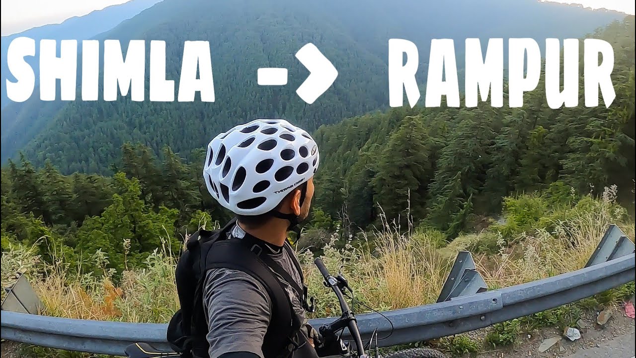 A solo bicycle ride from Shimla to Rampur Bushahr || Himachal Pradesh