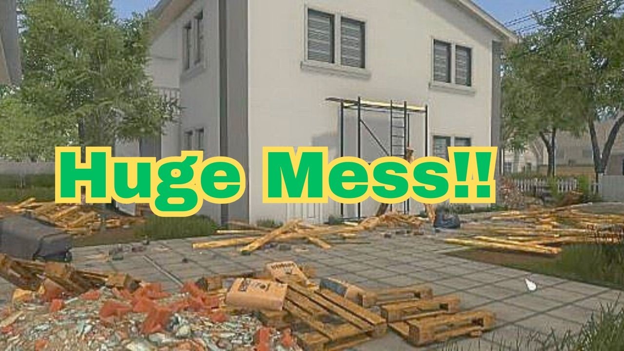 House Flipper | Huge Mess | Yard Clean Up