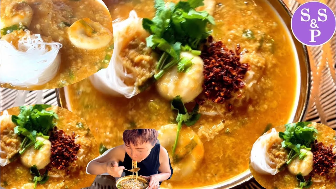 အင်း​ေလး မုန့်တီ Delicious Rice Noodles Inlay Style