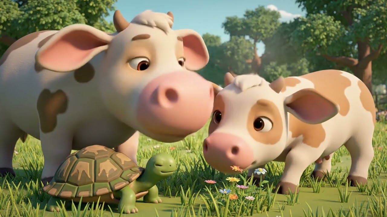 Nursery Rhymes Animals Song on Old MacDonald's Farm | Kids song