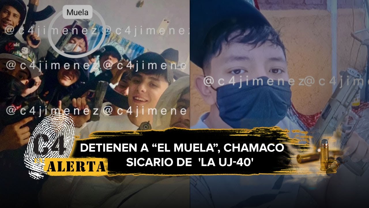 Cae 'El Muela', presunto sicario de 'La UJ-40', brazo armado de La Unión Tepito