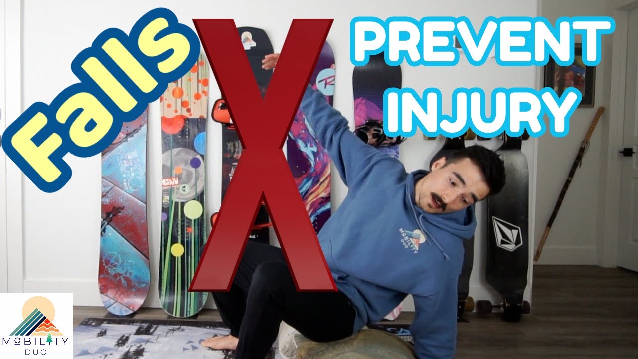 How to Fall on a Snowboard and PREVENT INJURY