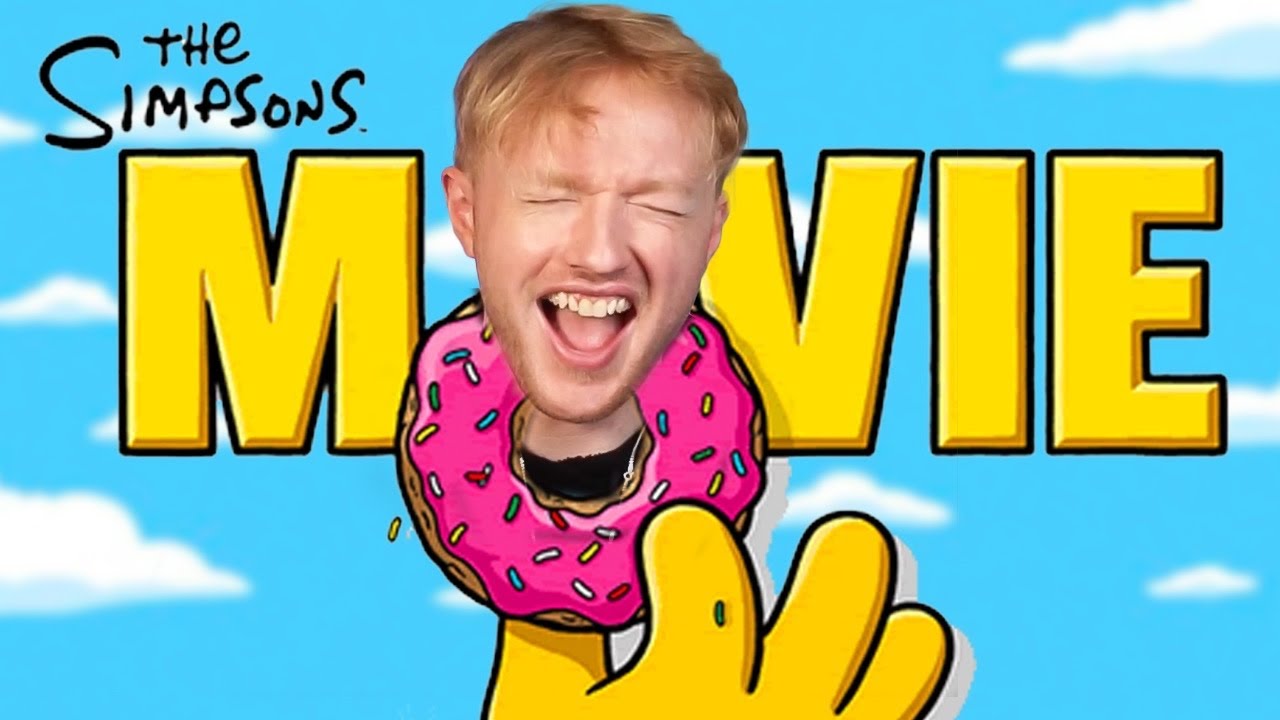 FIRST-TIME WATCHING *The Simpsons Movie* Turned into a TRY NOT TO LAUGH!