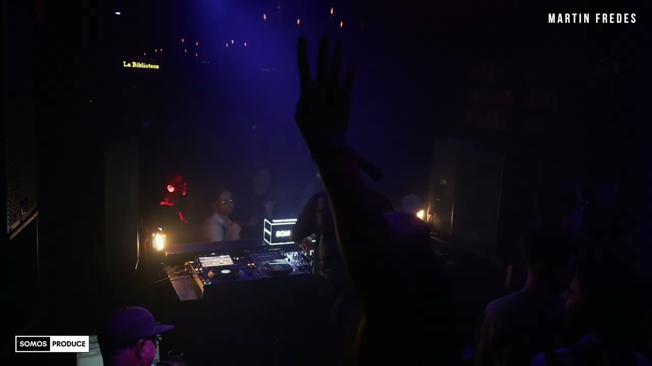 Martin Fredes Live Set By ‪@ProduceSomos in @La Biblioteca - Buenos Aires, Argentina -  22/02/2025