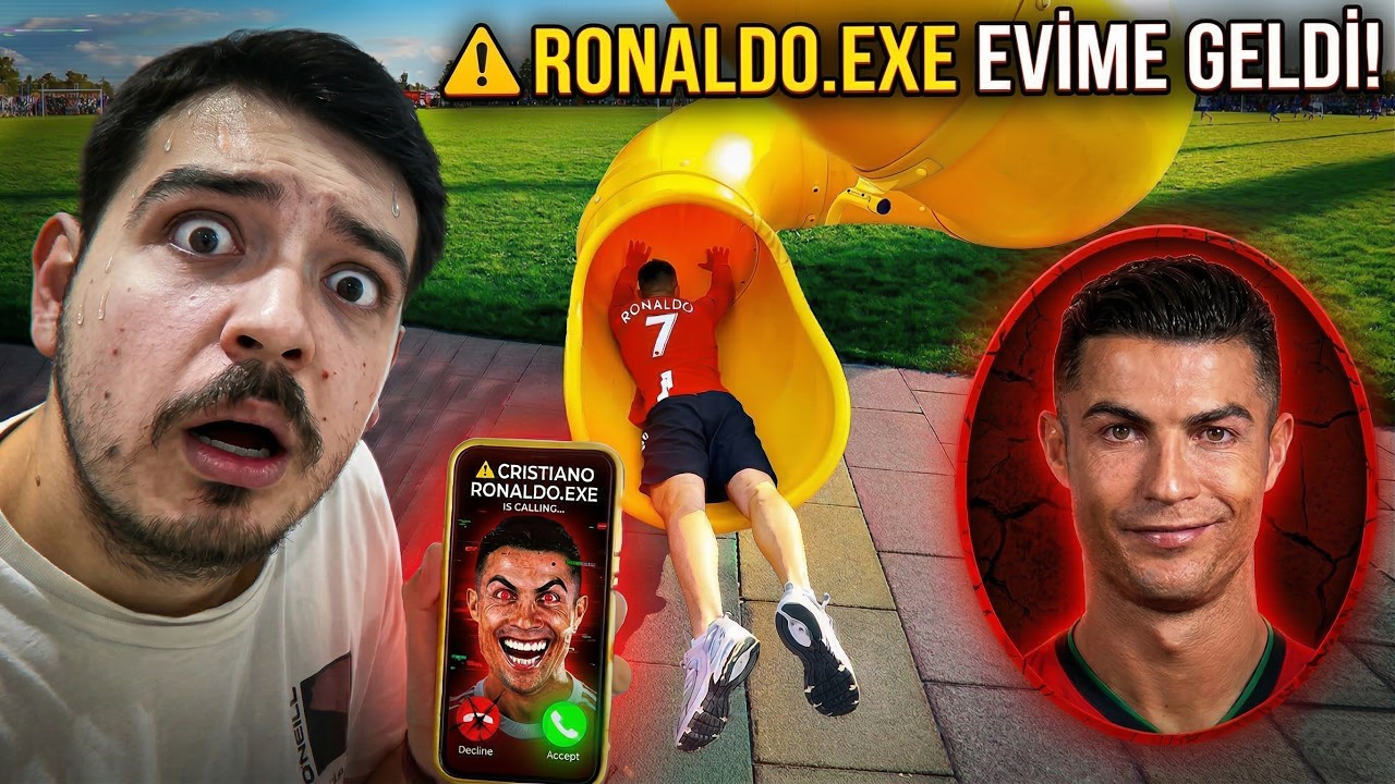 RONALDO.EXE İLE PARKTA KARŞILAŞTIM !! EVİME GELDİ !!