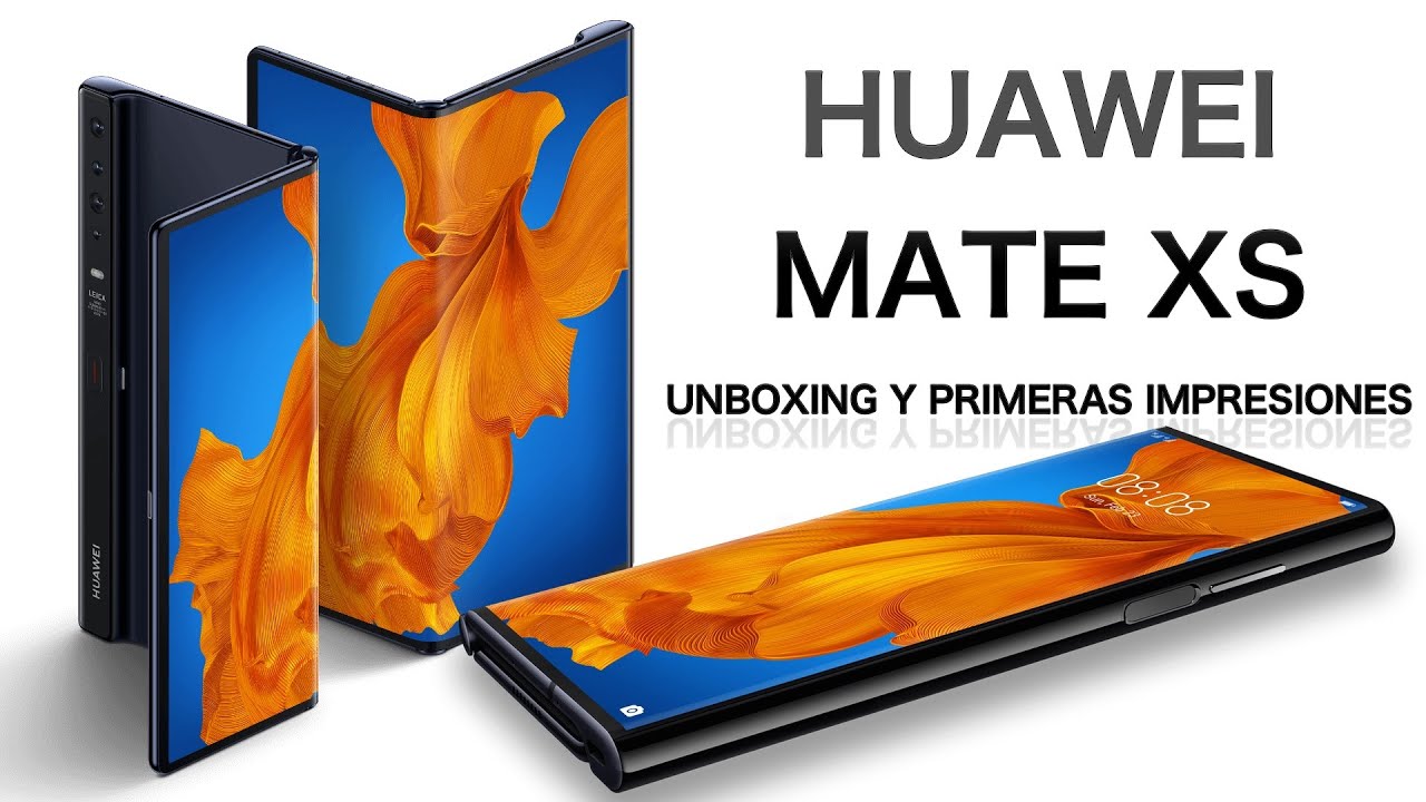 Huawei MATE XS Unboxing y PRIMERAS IMPRESIONES en ESPAÑOL