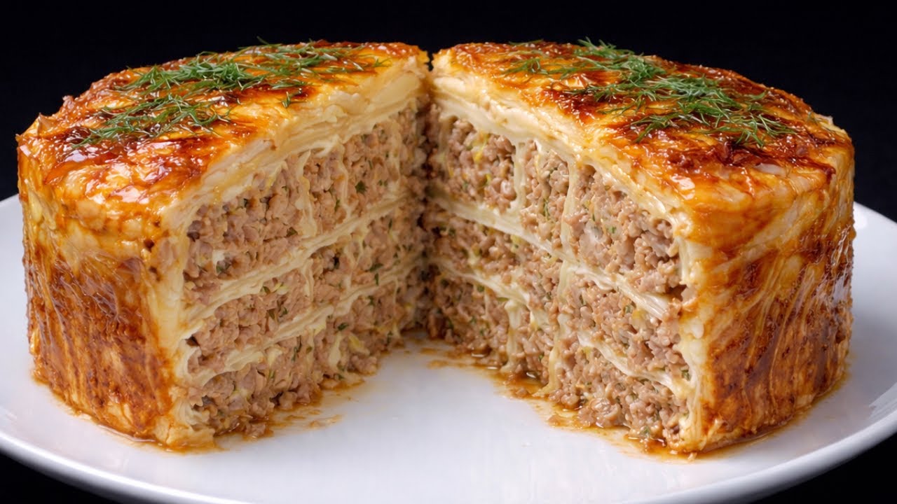 Niemand glaubt, wie lecker Kohl mit Lavash ist! Schneller Kuchen, den alle lieben ❗️