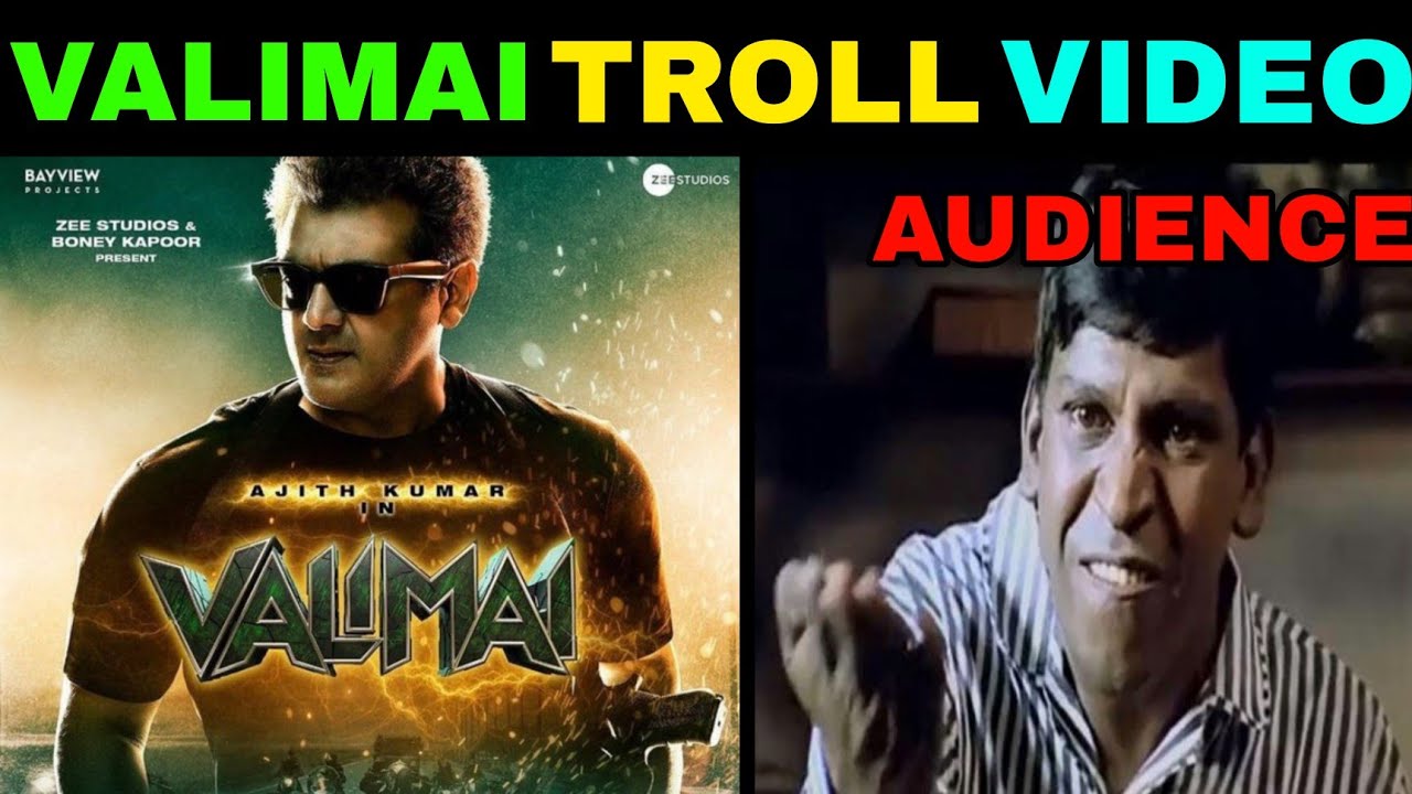 Valimai meme review || Ajith Kumar || Yuvan || Black&White Trolls ||