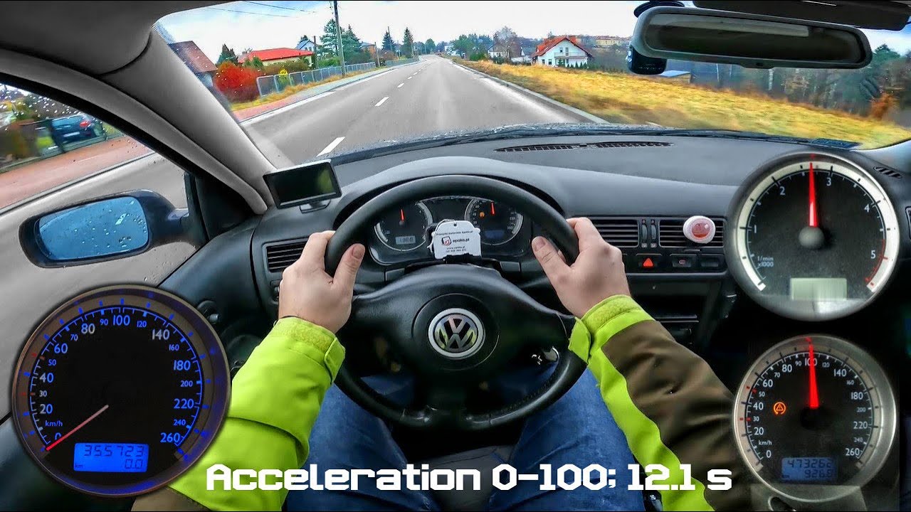 Vw Bora 1.9Tdi 101 HP/POV Test Drive #7 ( part 2 )