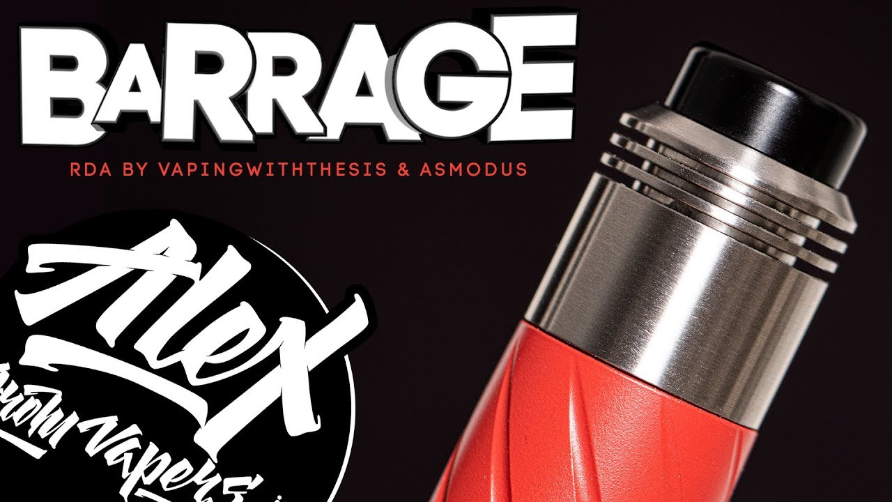 ОПА! l Barrage RDA l by VapingWithThesis & Asmodus l Alex VapersMD review 🚭🔞