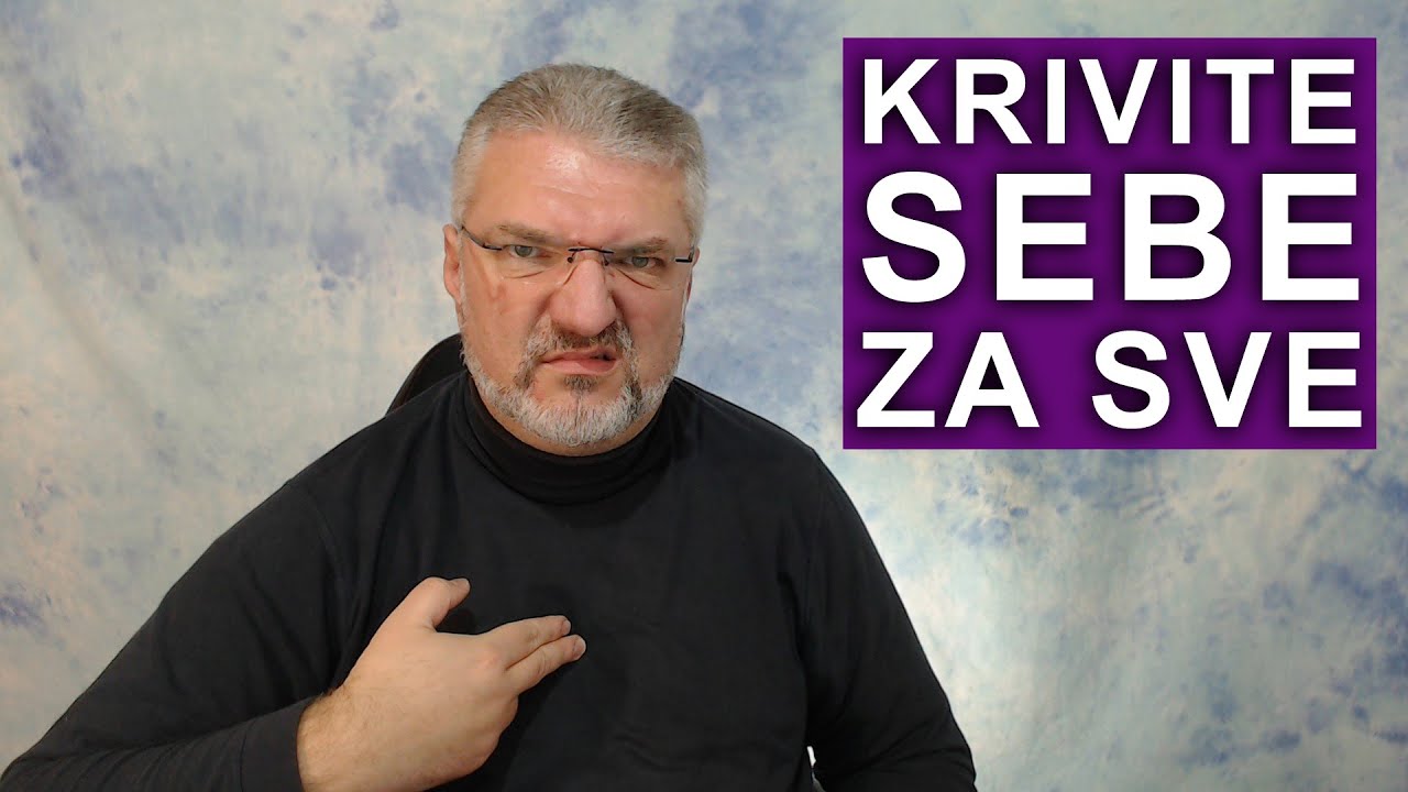 Kako prestati sebe kriviti za sve i zašto to ljudi rade