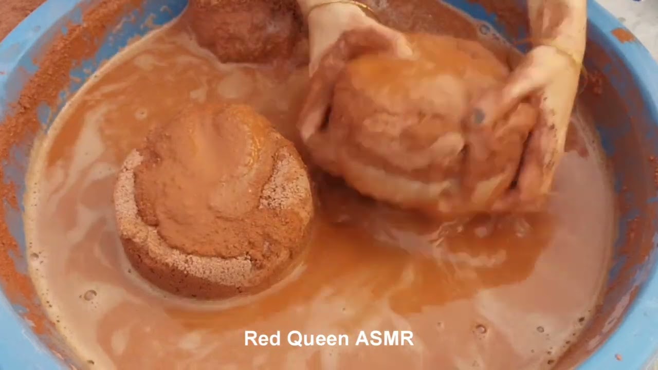 My favorite pure red dirt crumbling video ❤️