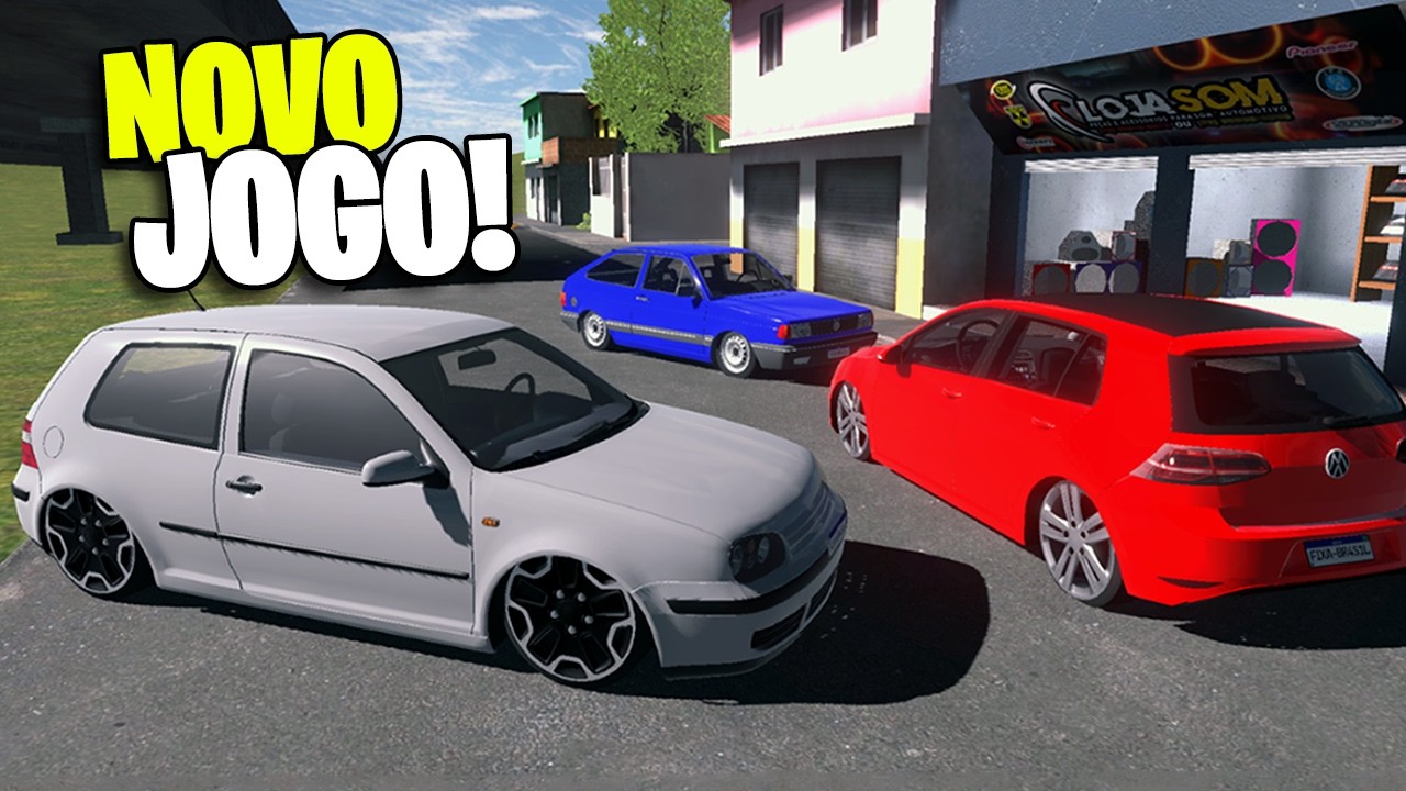 NOVO JOGO DE CARROS REBAIXADOS BRASILEIRO PARA CELULAR