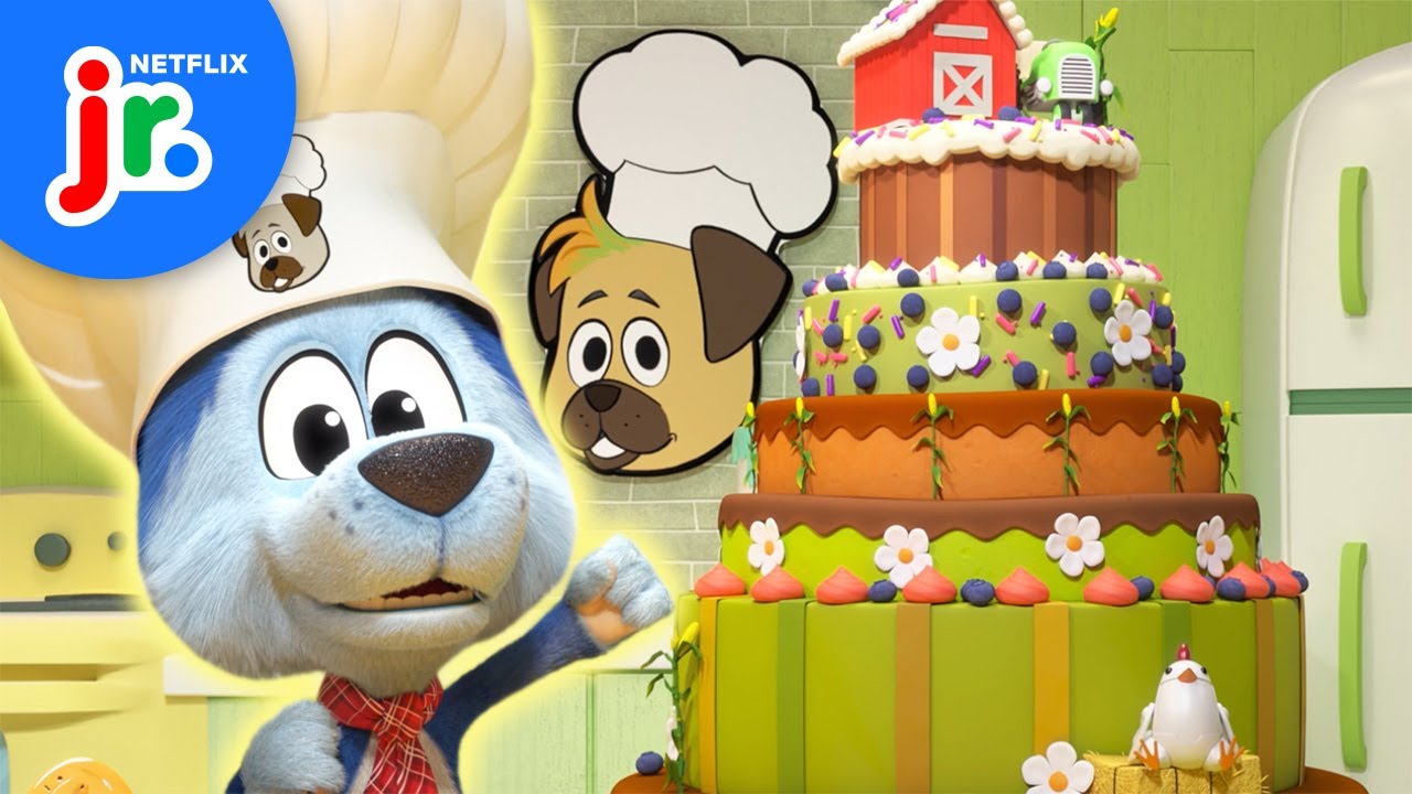 Schooch's Cake Bake! 🍰🐶 Go, Dog. Go! | Netflix Jr
