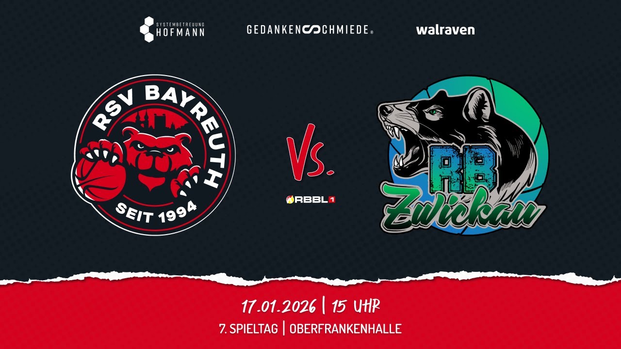 🔴🏀 RSV Bayreuth 🆚 RB Zwickau | RBBL 2025/2026 | #rollstuhlbasketball #basketball  #bundesliga