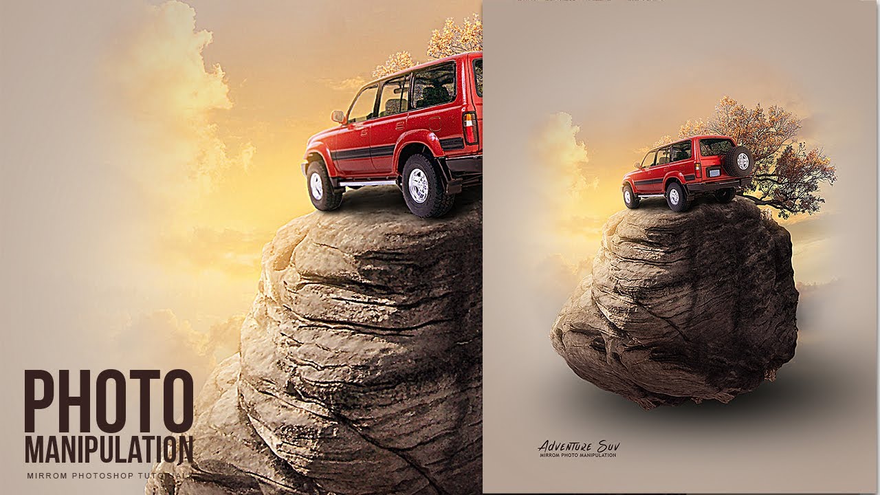 Create a Photo Manipulation of Adventure Suv Photoshop Tutorial