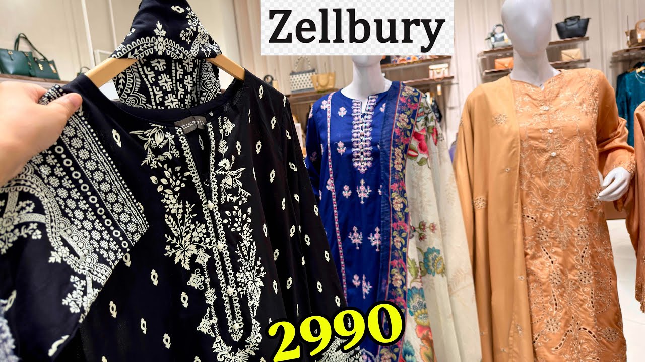 Zellbury New Collection 2026&hearts;️Zellbury Summer Collection&hearts;️ Zellbury Sale Price 